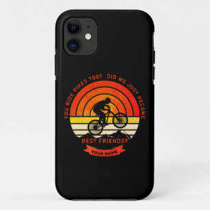 名前の変更すべての文字マウンテンバイクフレンド最高のの変更 iPhone 11 ケース