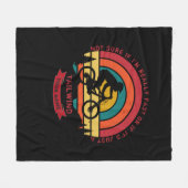 名前の変更すべての文字マウンテンバイクTailwind フリースブランケット (正面(横))