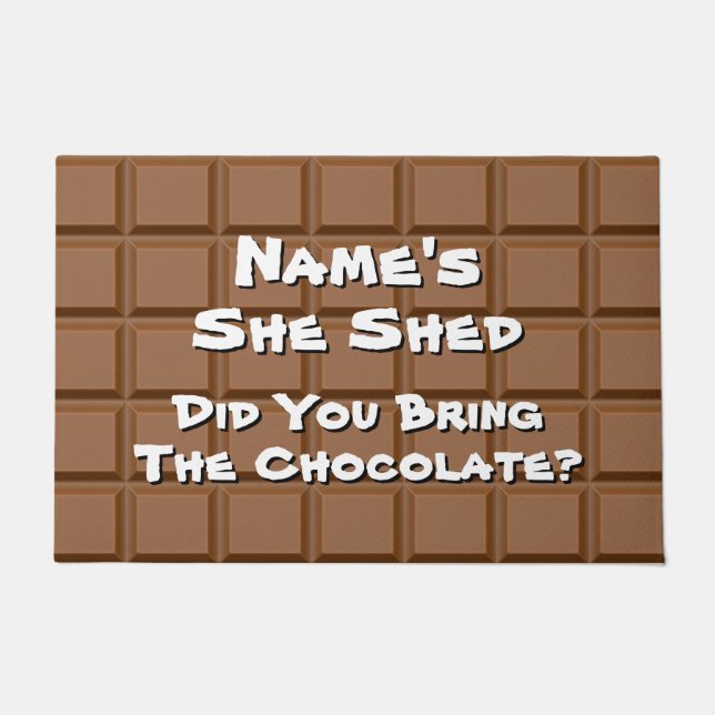 名前の変更すべての文字彼女はフロントドアマットを流した ドアマット (正面)