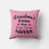 名前の変更すべて文字グランドマスキッチンスウィート クッション (裏面)
