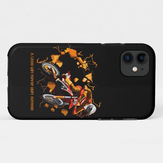 名前の変更の追加文字ほとんど汚れ傷つけない Case-Mate iPhoneケース (裏面(横))