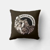 名前の変更の追加文字オートバイブラザフード クッション (裏面)