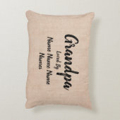 名前の変更グランドパが愛するユーザー アクセントクッション (裏面(縦))