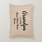 名前の変更グランドパが愛するユーザー アクセントクッション (正面(垂直))