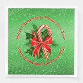 名前の変更文字赤い緑のクリスマス20xx (正面)