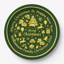 名前の変更文字金ゴールドグリーンクリスマス20xx 9"を追加