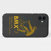 名前の変更文字BMXライダーClub Urban City Case-Mate iPhoneケース (裏面(横))