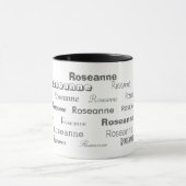 名前の変更 マグカップ (中央)