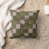名前の変更 – 祖父の昼寝時間 クッション (ブランケット)