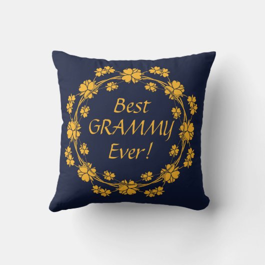 名前の変更 – 私はプロフェッショナルグラミー退職したではない クッション (裏面)