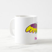 名前の少し天使のコップ コーヒーマグカップ (正面左)
