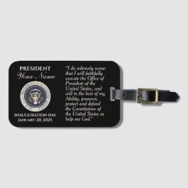 名前の就任日を追加2025年1月20日 ラゲッジタグ