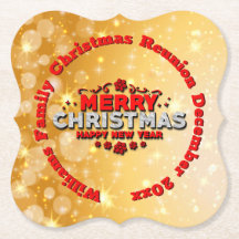 名前の年を追加Merry Christmasに一致