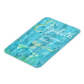 名前の意味マグネット:エリザベス、神の誓い マグネット (左側)