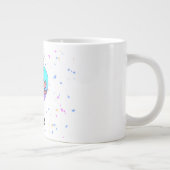 名前の愛のためにパーソナライズする ジャンボコーヒーマグカップ (右)