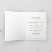 名前の招待状(カスタマイズ可能な) 招待状 (内部)