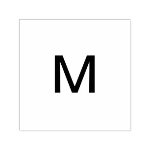 名前の文字を追加するイニシャルシンプル文字 セルフインキングスタンプ