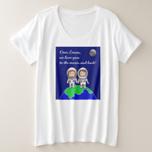 名前の新しいママのための女性のプラスサイズTシャツ プラスサイズTシャツ
