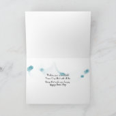 名前の日のハイヒールとデイジーカード カード (内部)