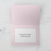 名前の日の真珠の貝殻 カード (内部)