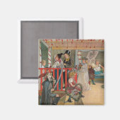 名前の日カール・ラルソン マグネット (正面/裏面)