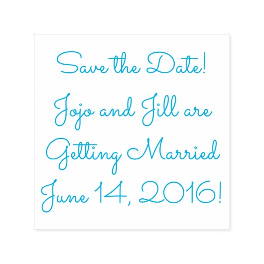 名前の日付を結婚保存 セルフインキングスタンプ (デザイン)