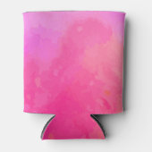 名前の濃淡をピンクに追加 缶クーラー (正面)