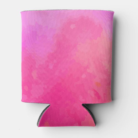 名前の濃淡をピンクに追加 缶クーラー (正面)