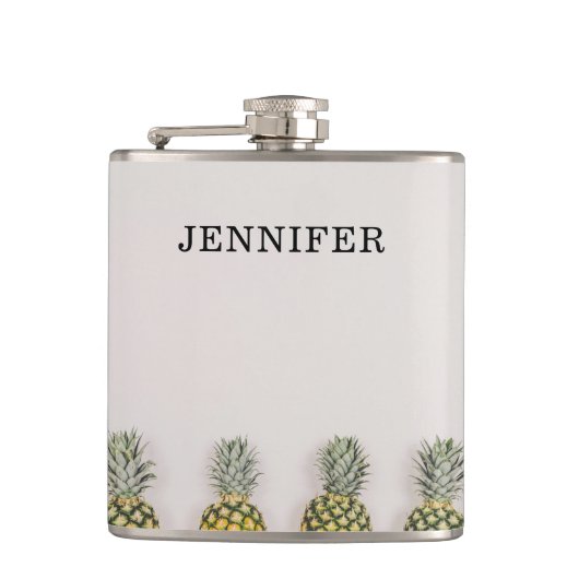 名前の熱帯パイナップル フラスク (正面)