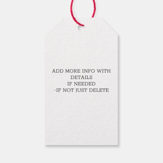 名前の瓶のキッチンから自家製サルサ ギフトタグ (裏面)