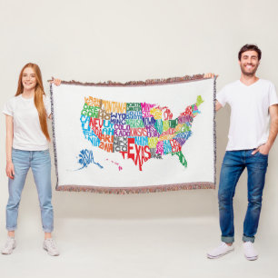 名前の米国 スローブランケット