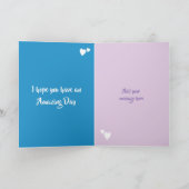 名前の紫の素晴らしい妹 カード (内部)