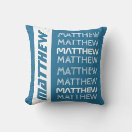 名前の繰り返しカスタム枕 クッション