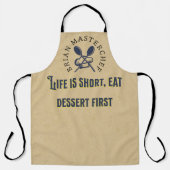 名前の追加おもしろいことわざ素朴masterchefパパ エプロン (正面)