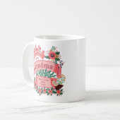 名前の追加すべての文字の変更お気に入りのユーザーからの電話 コーヒーマグカップ (正面左)