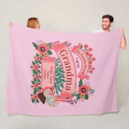 名前の追加すべての文字の変更お気に入りのユーザーからの電話 フリースブランケット