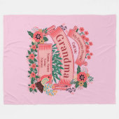 名前の追加すべての文字の変更お気に入りのユーザーからの電話 フリースブランケット (正面(横))