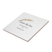 名前の追加で点滅連絡情報ソーシャルメディアwebsi タイル (側面)