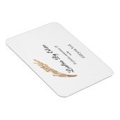 名前の追加で点滅連絡情報ソーシャルメディアwebsi マグネット (右側)