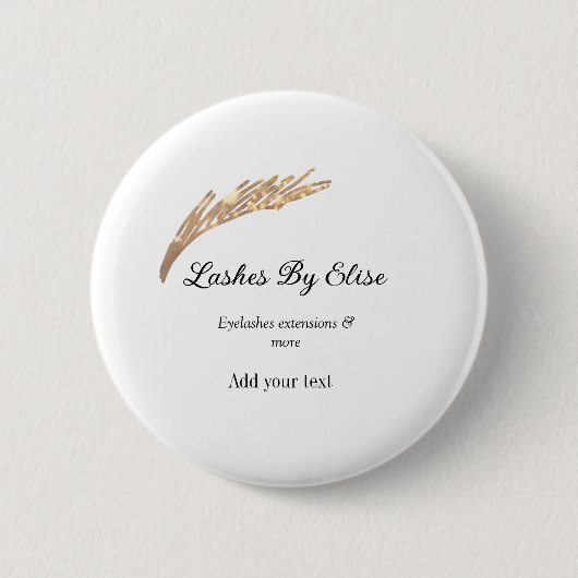 名前の追加で点滅連絡情報ソーシャルメディアwebsi 缶バッジ (正面)