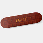 名前の追加イニシャルBrown Coッションスクウェア スケートボード<br><div class="desc">このデザインで必要な名前またはイニシャルを追加素晴らし – 他の多くのスケートボードデザインやスケートボードTシャツショップパーソナライズされた、フード付、バックパック、毛布などについては、私の店を参照。</div>