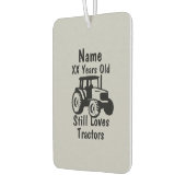 名前の追加エージトラパーソナライズされたクタ誕生日 カーエアーフレッシュナー (左)