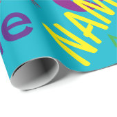 名前の追加カスタム紙 ラッピングペーパー (ロールコーナー)