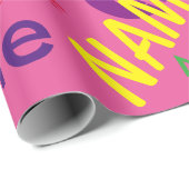 名前の追加カスタム紙 ラッピングペーパー (ロールコーナー)