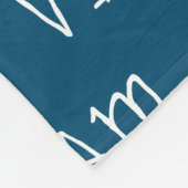 名前の追加フリースブランケット フリースブランケット (角)