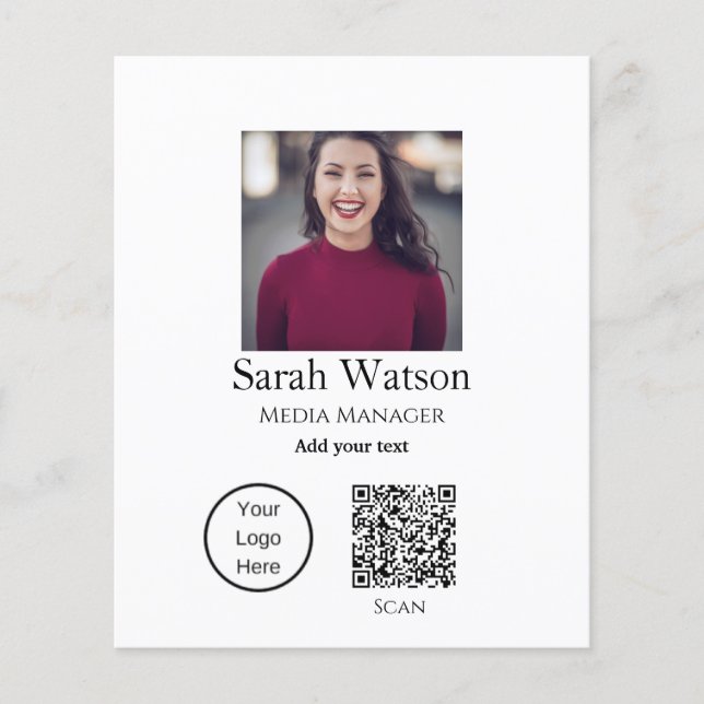 名前の追加写真タイトルのビジネス詳細q r c (正面)