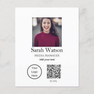 名前の追加写真タイトルのビジネス詳細q r c