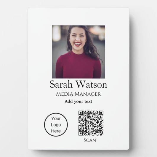 名前の追加写真タイトルのビジネス詳細q r c フォトプラーク (正面)