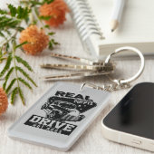 名前の追加実在文字祖父ポップ・アートのドライブ熱棒 キーホルダー (正面右)