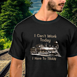 名前の追加文字は現在機能しないTRAINする必要がある Tシャツ